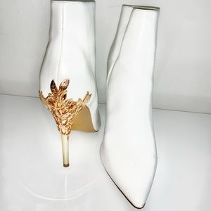 Gold Leaf Heels